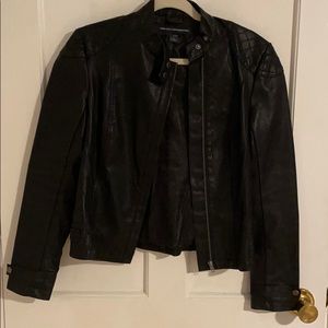 French Connection Faux Leather Jacket